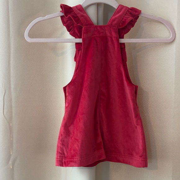 Tahari Red Ruffle Diaper Cover - Picture 6 of 6